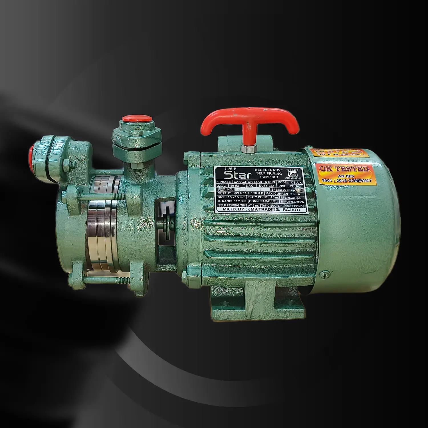JMK Star self-priming mono-block pump