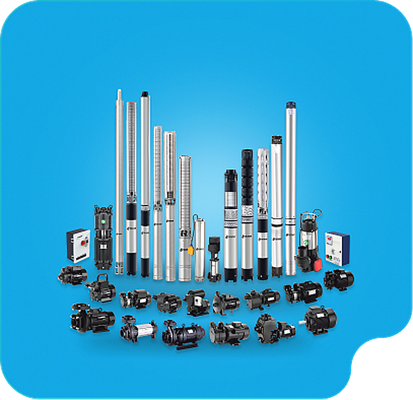 Enhanced SILVER PUMPS range with submersible pumps, monoblock pumps and pump accessories